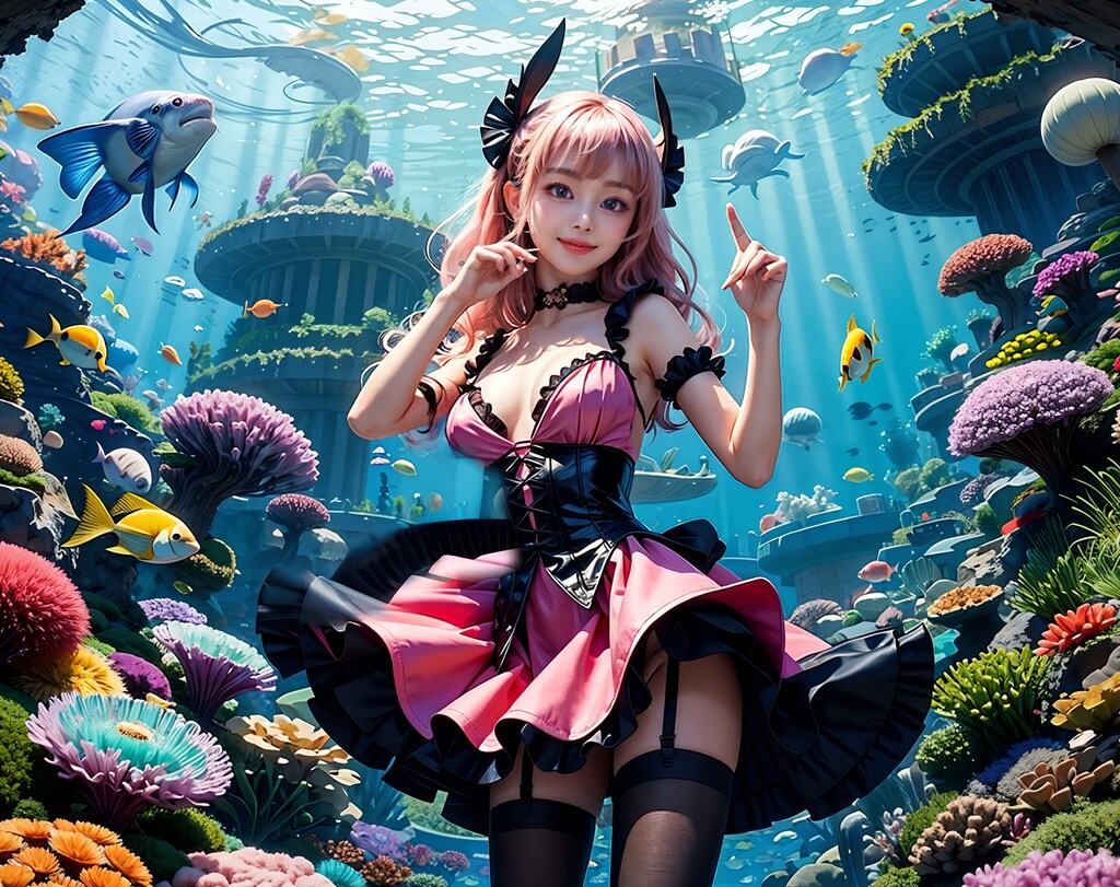 🌊💕海中都市散歩💕🌊
