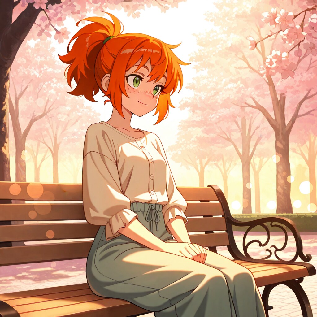 公園にて