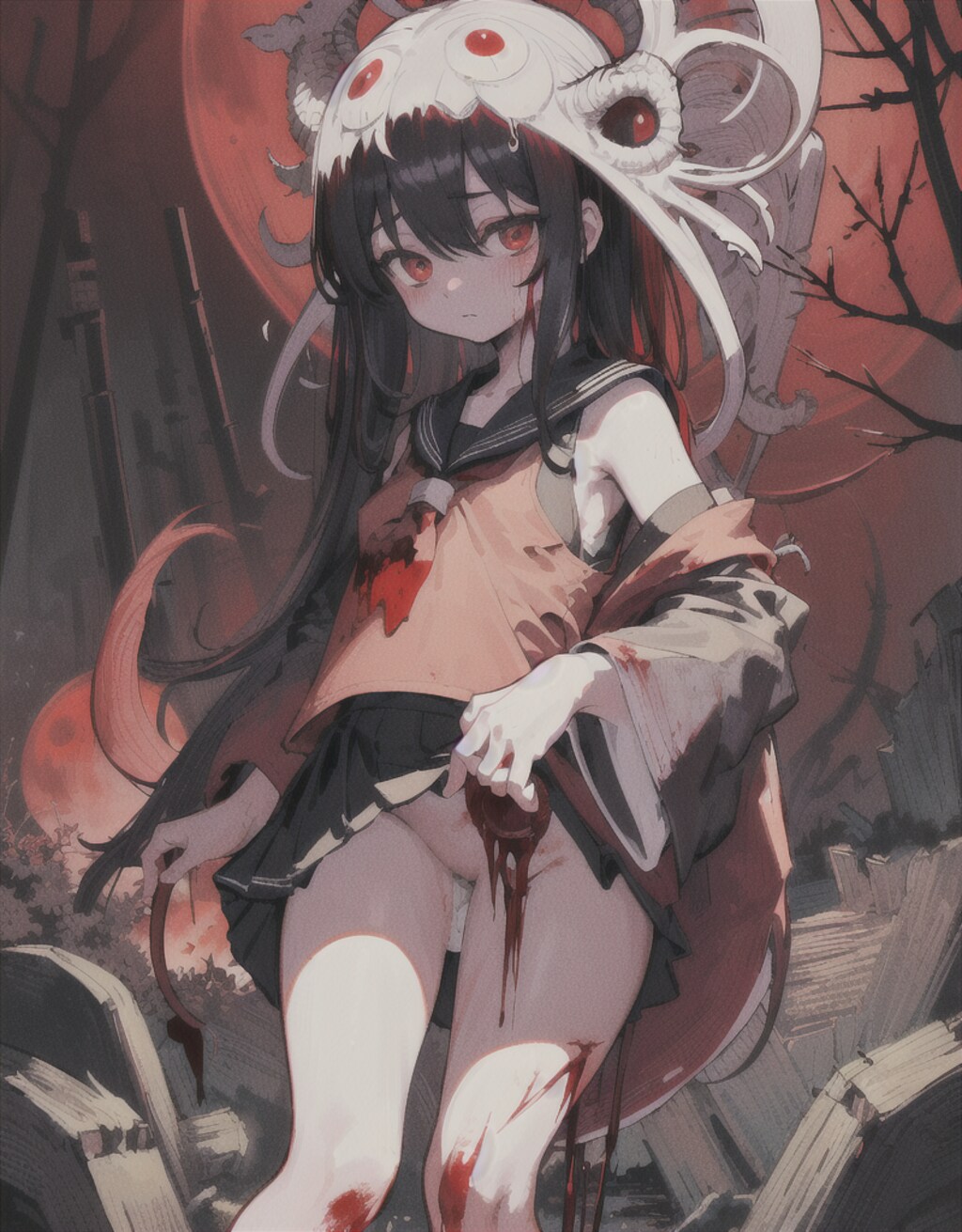 ホラーゲームのイメージボード②