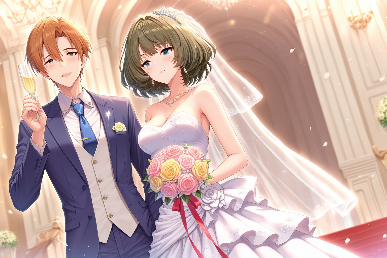 楓さんのウェディング | の人気AIイラスト・グラビア