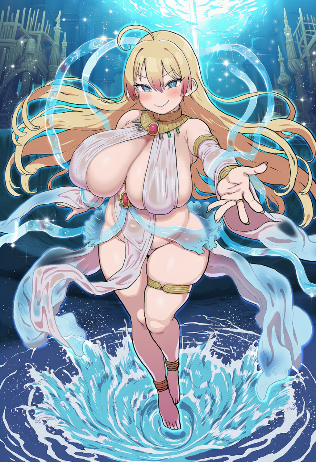ソシャゲ風 水属性