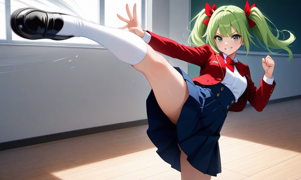 あおいのキック❗キック❕キーック‼️ | の人気AIイラスト・グラビア