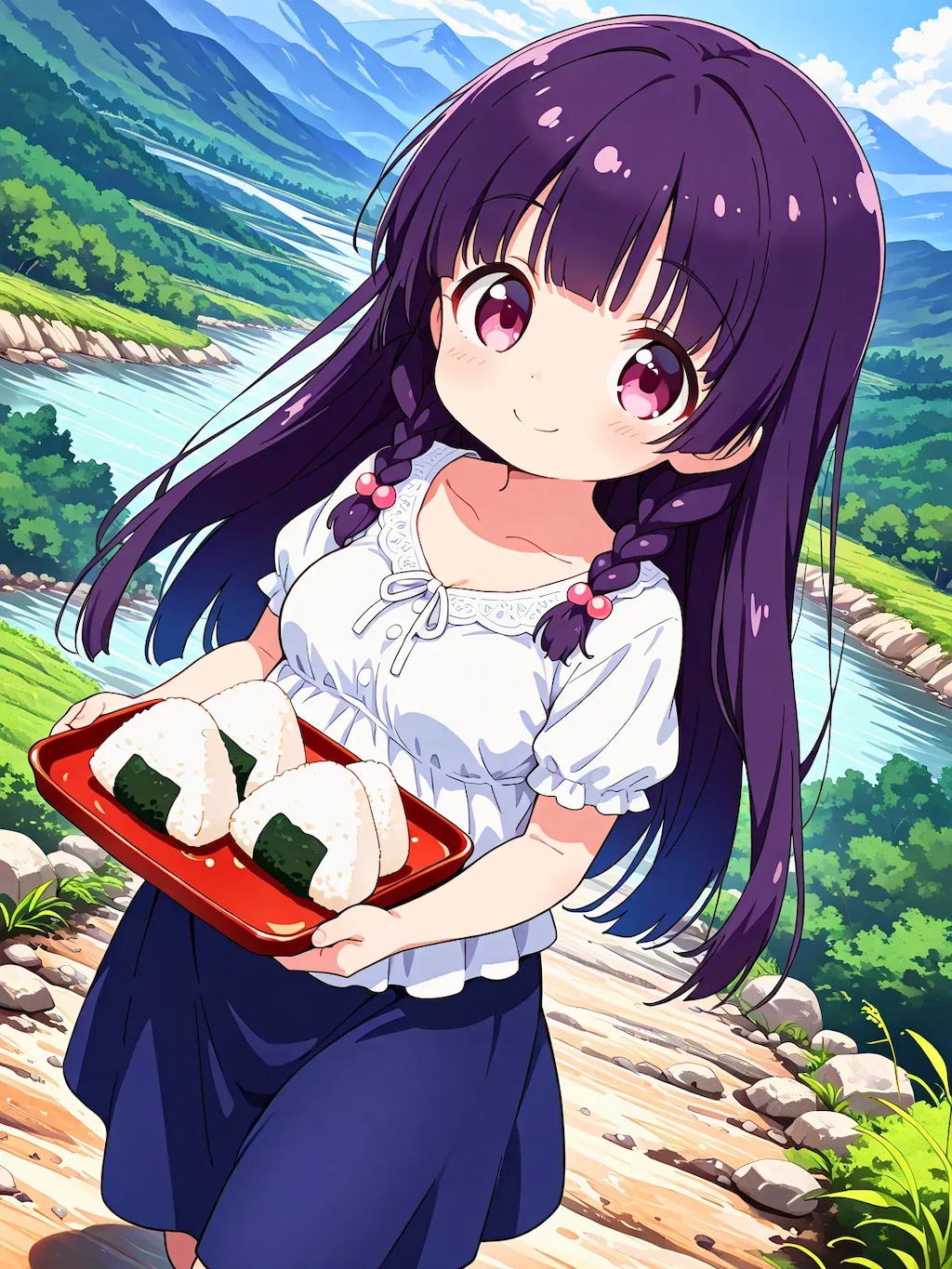 ゆうこちゃんの川遊び？