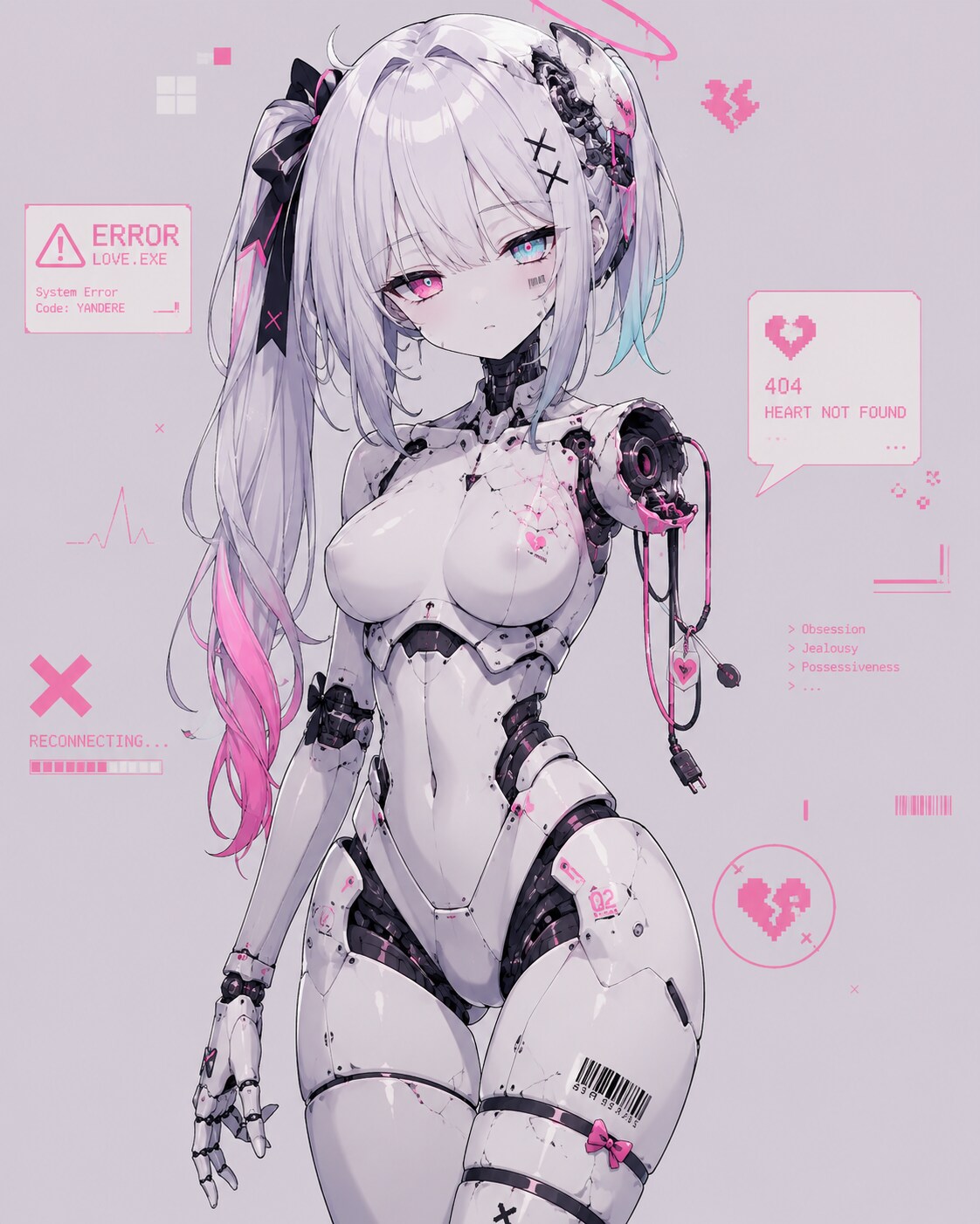 壊れたアンドロイドちゃん