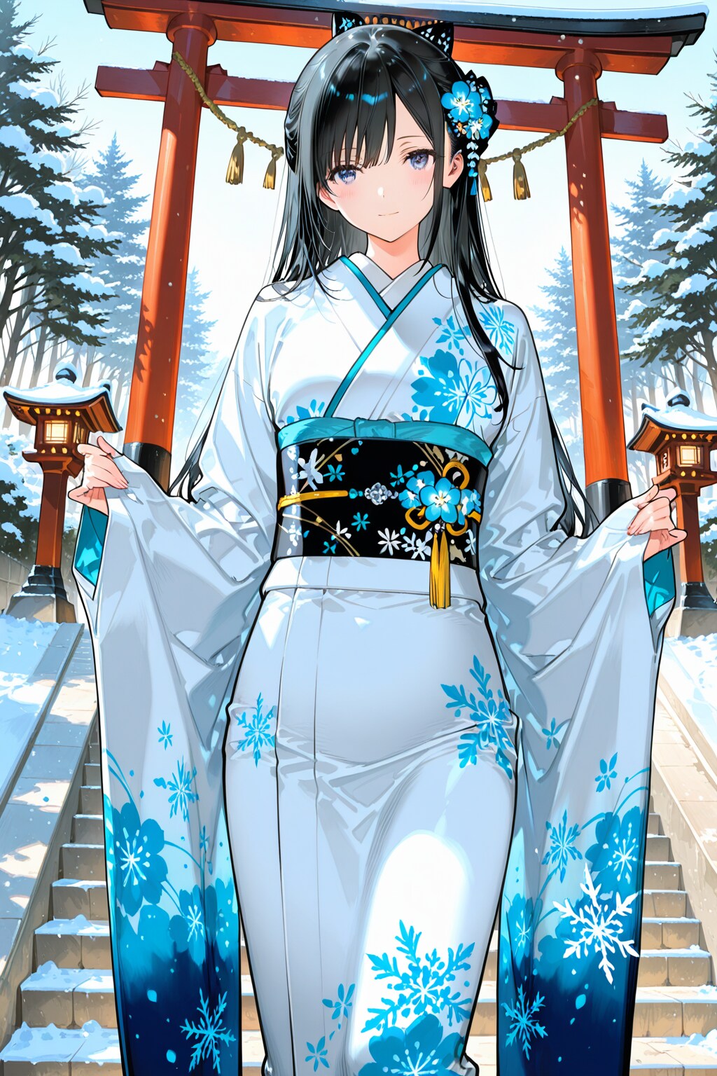 初詣 | の人気AIイラスト・グラビア