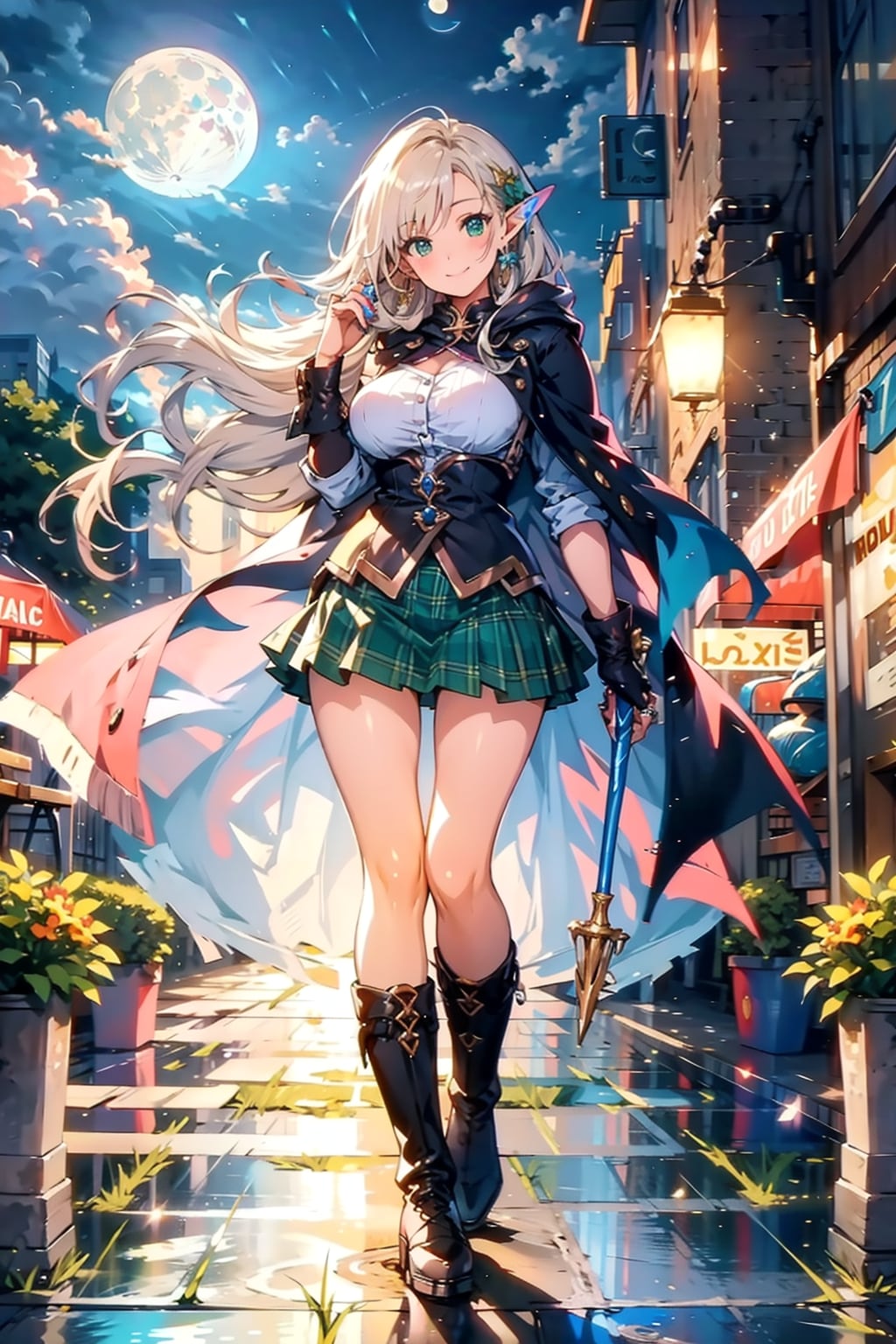 夜の市場を巡って