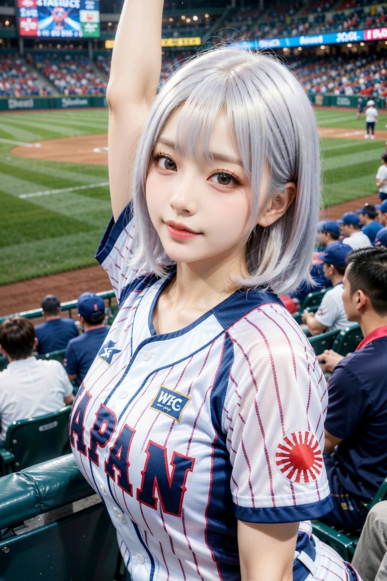 挑発的な応援!?