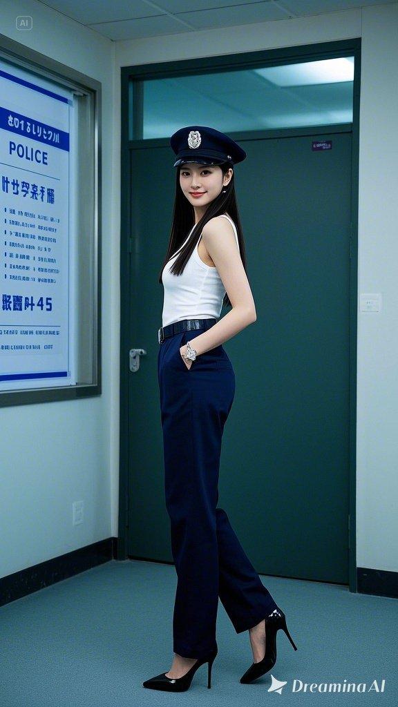 リアルかっこかわいい婦警