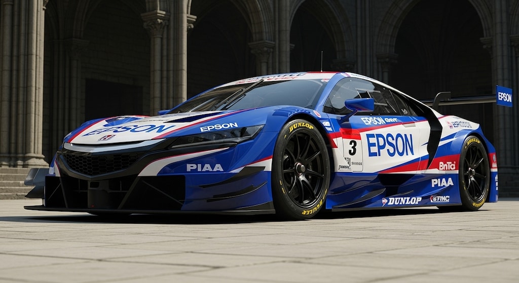 エプソンNSXレーシングカー