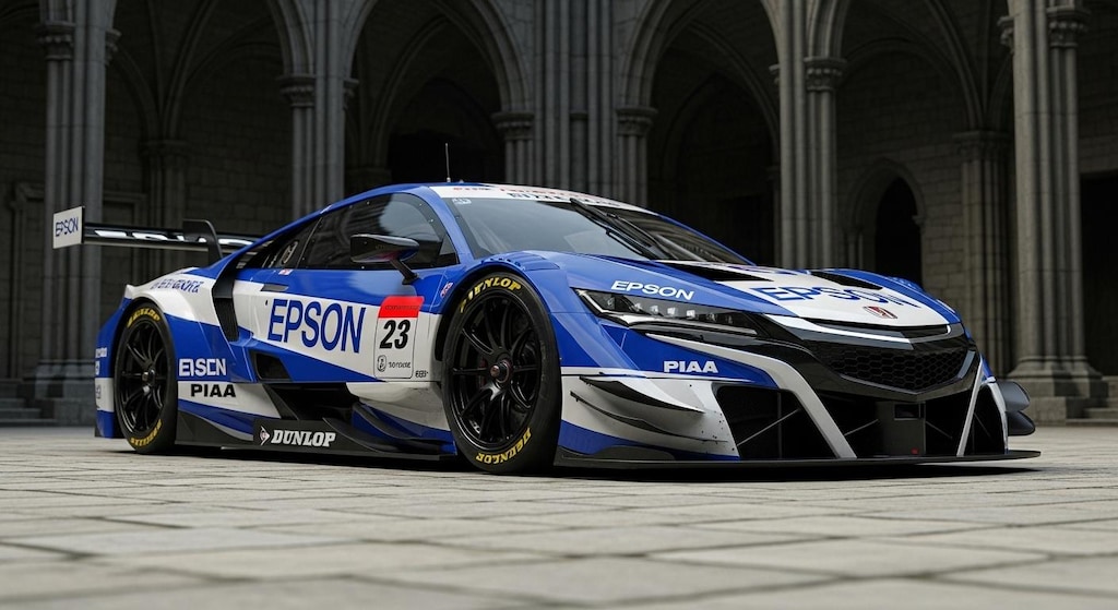 エプソンNSXレーシングカー