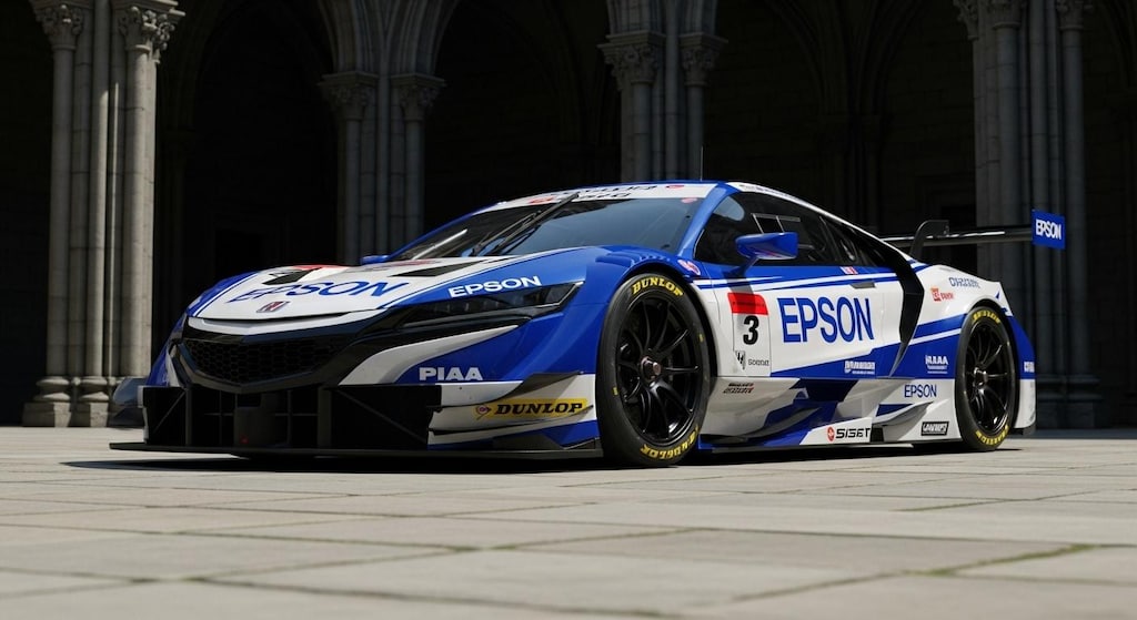 エプソンNSXレーシングカー