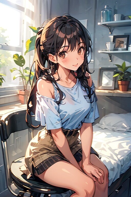 ももかちゃん123 | の人気AIイラスト・グラビア