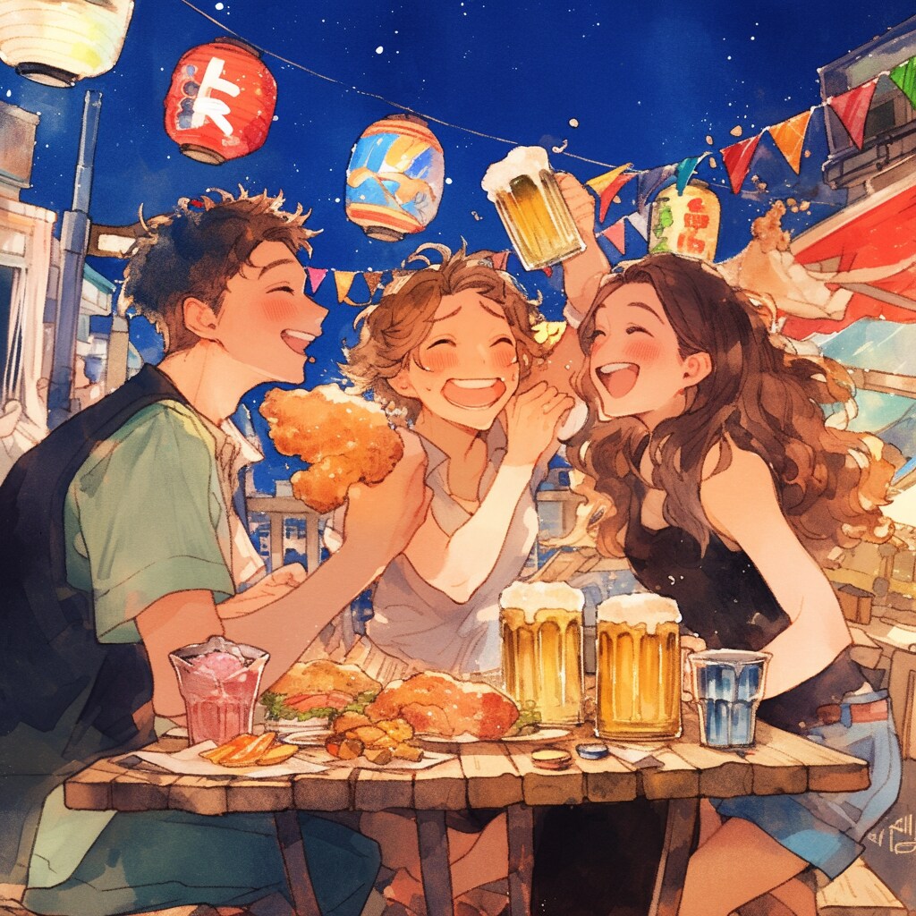 にくとビールだ〜