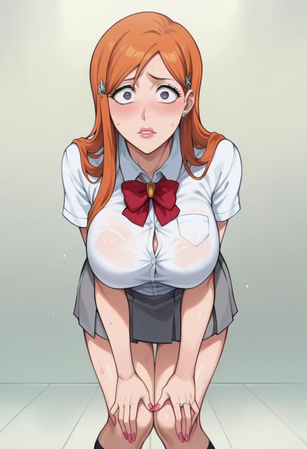 井上織姫　マズい瞬間