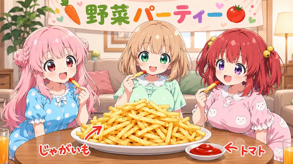 野菜パーティー開催！！