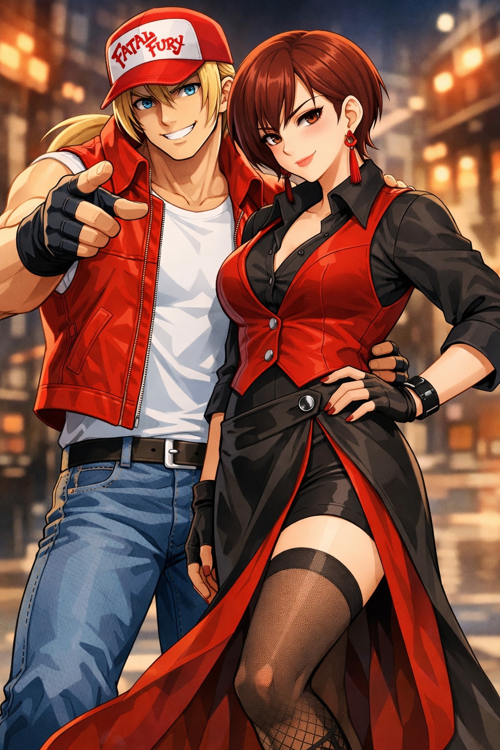 テリーとバイス | の人気AIイラスト・グラビア