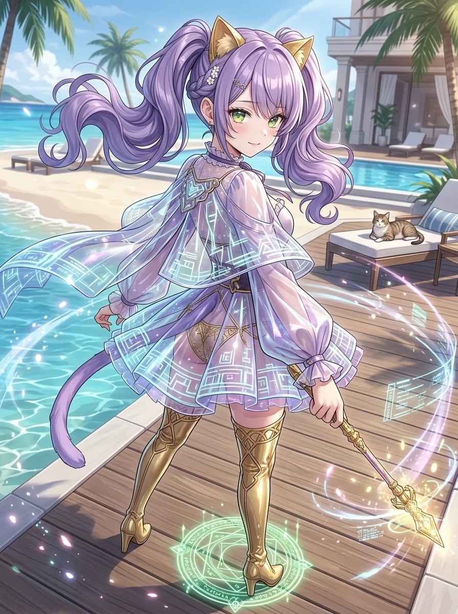 LILACちゃん | の人気AIイラスト・グラビア