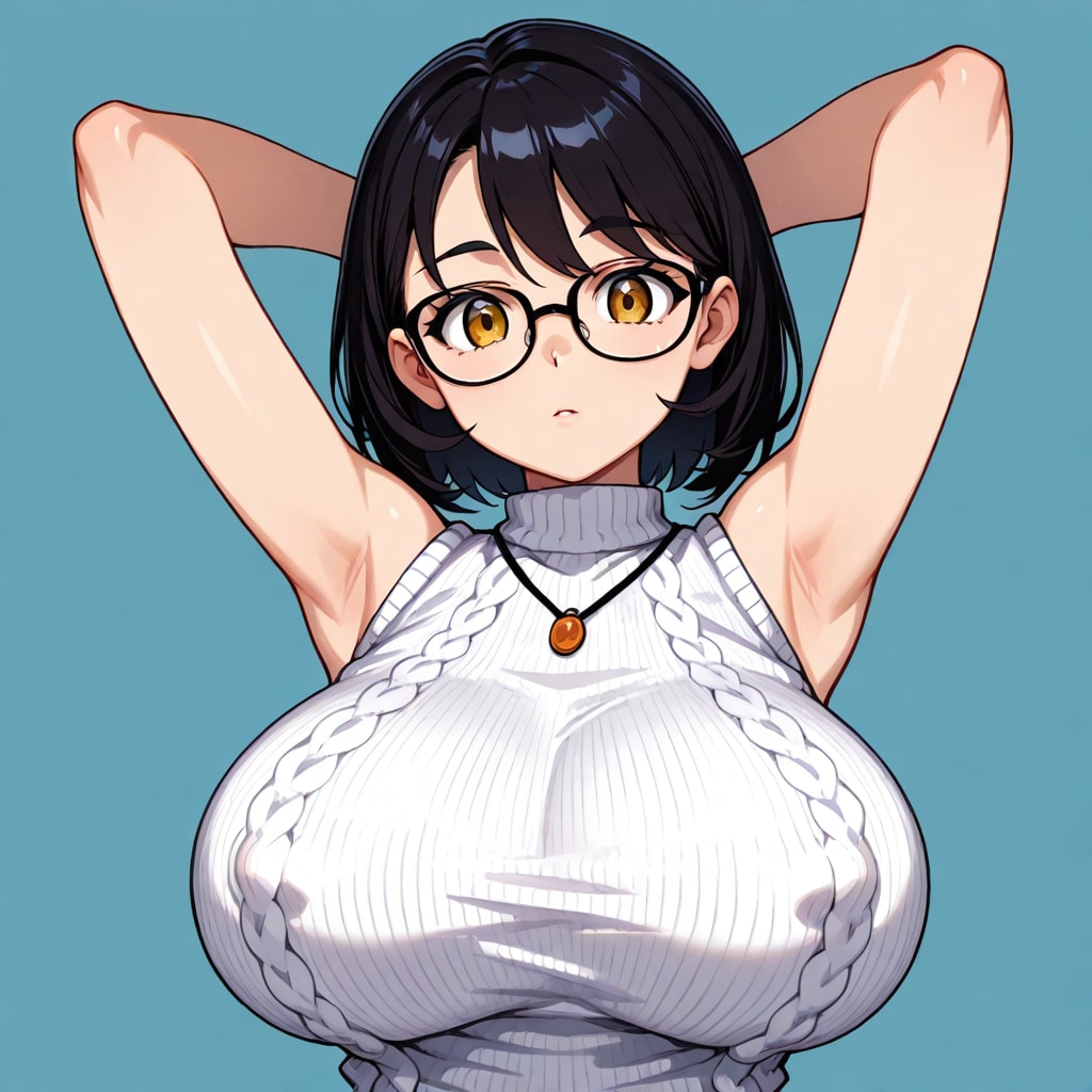 袖無しサマーニット