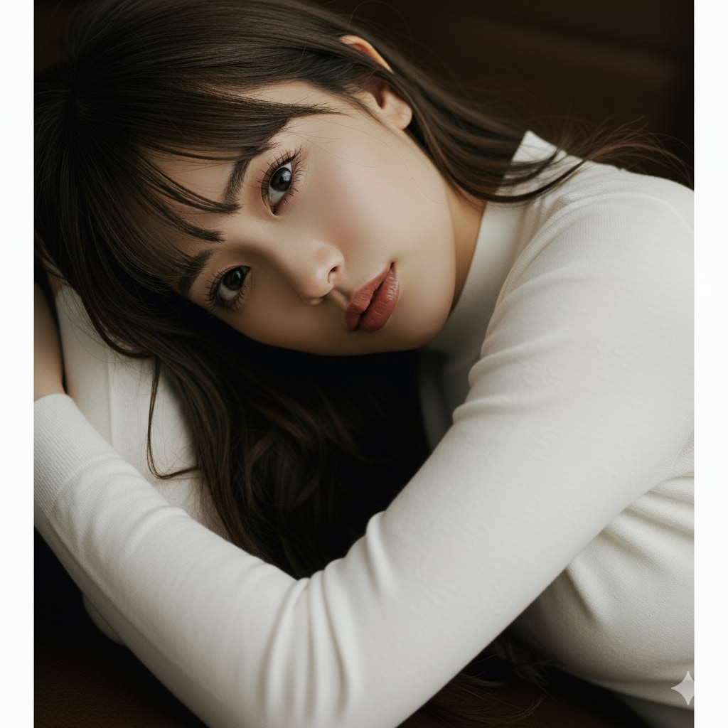 深夜のポートレート | の人気AIイラスト・グラビア