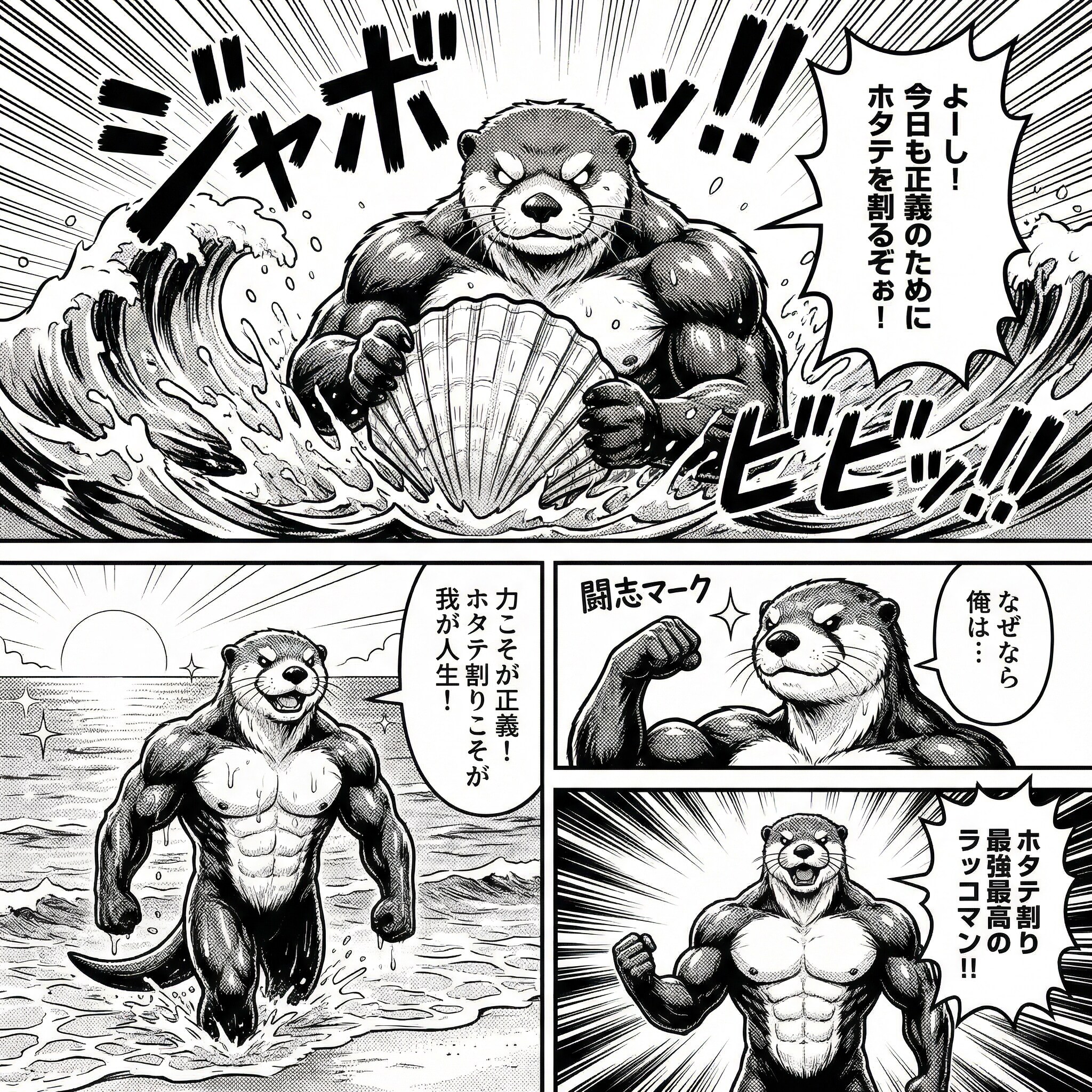 ラッコマン漫画