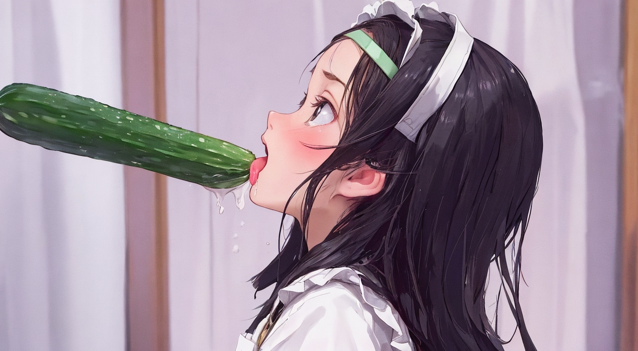 掃除婦の幼いメイド4