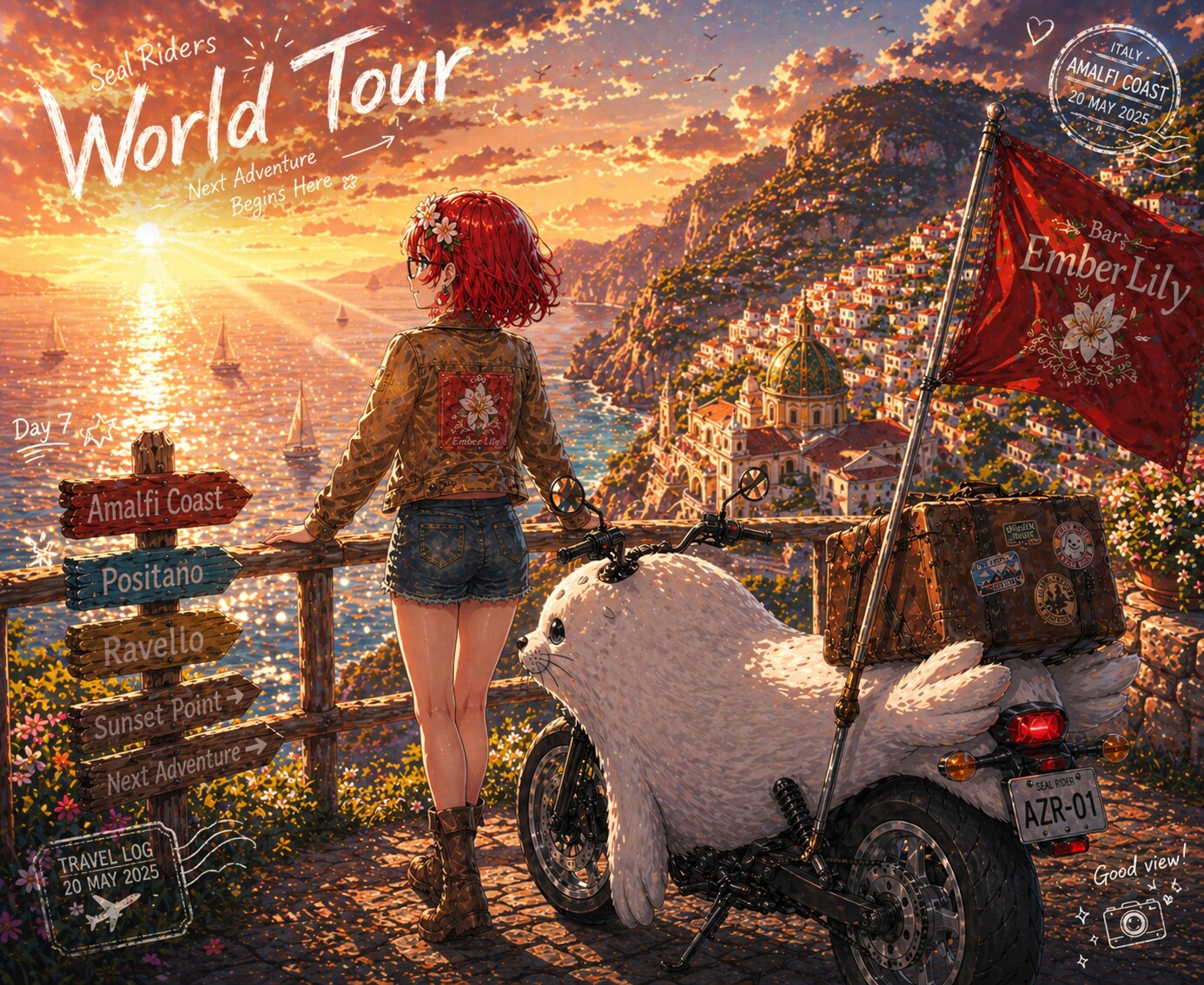夕陽の彼方へ ― Seal Riders World Tour ―