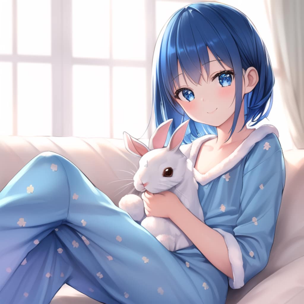 兎年の朝