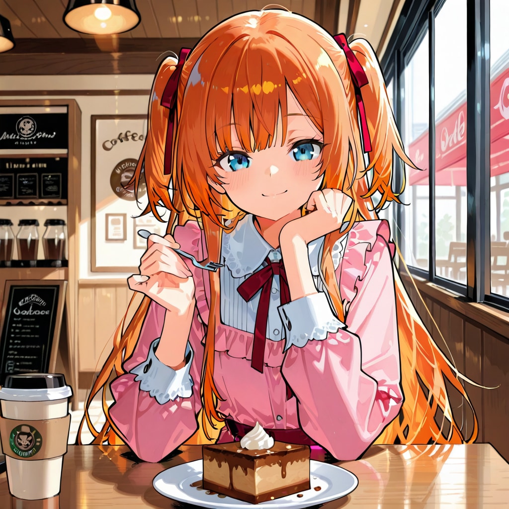 カフェのひととき | の人気AIイラスト・グラビア