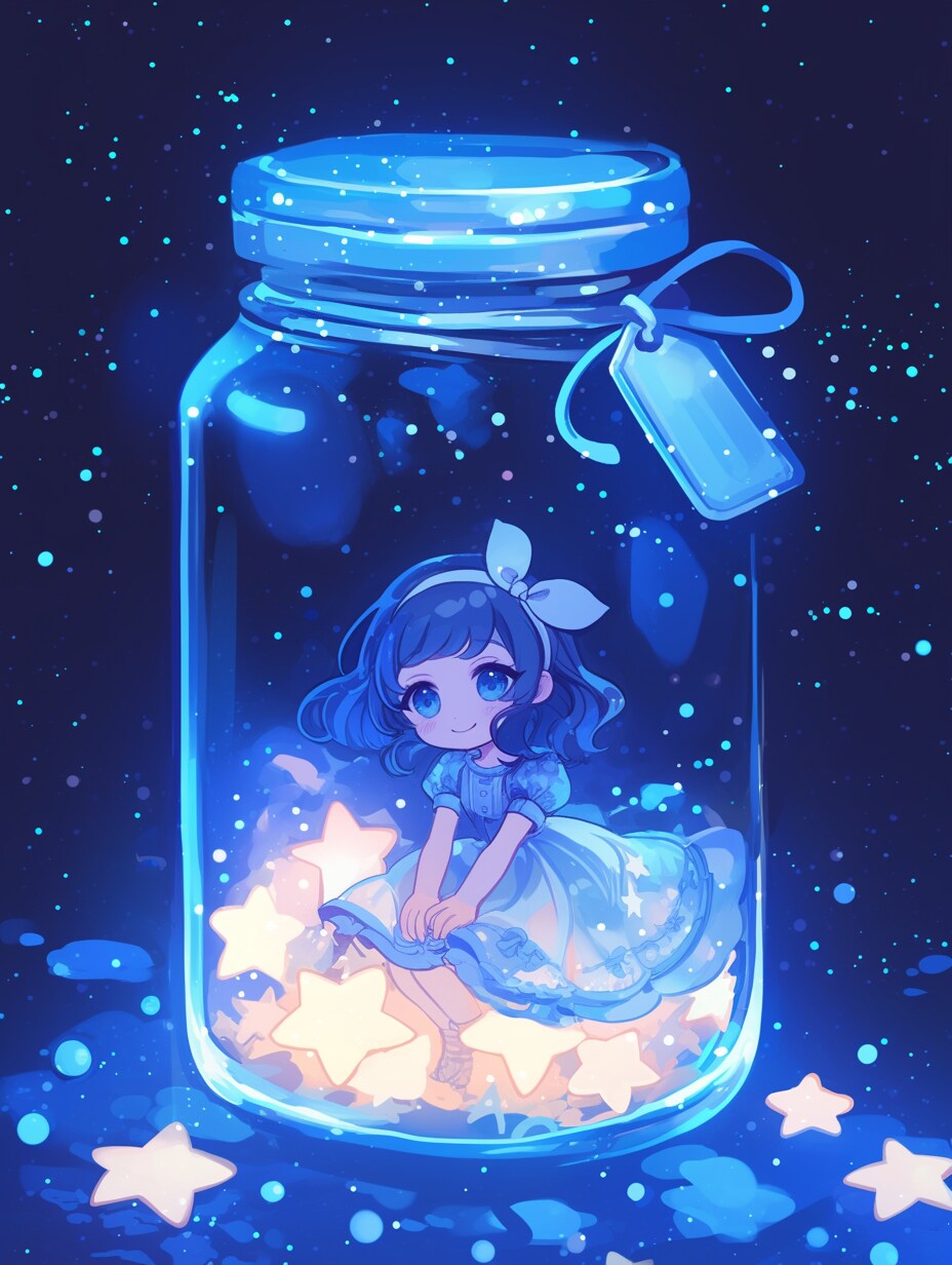 「瓶詰の少女」蒼86