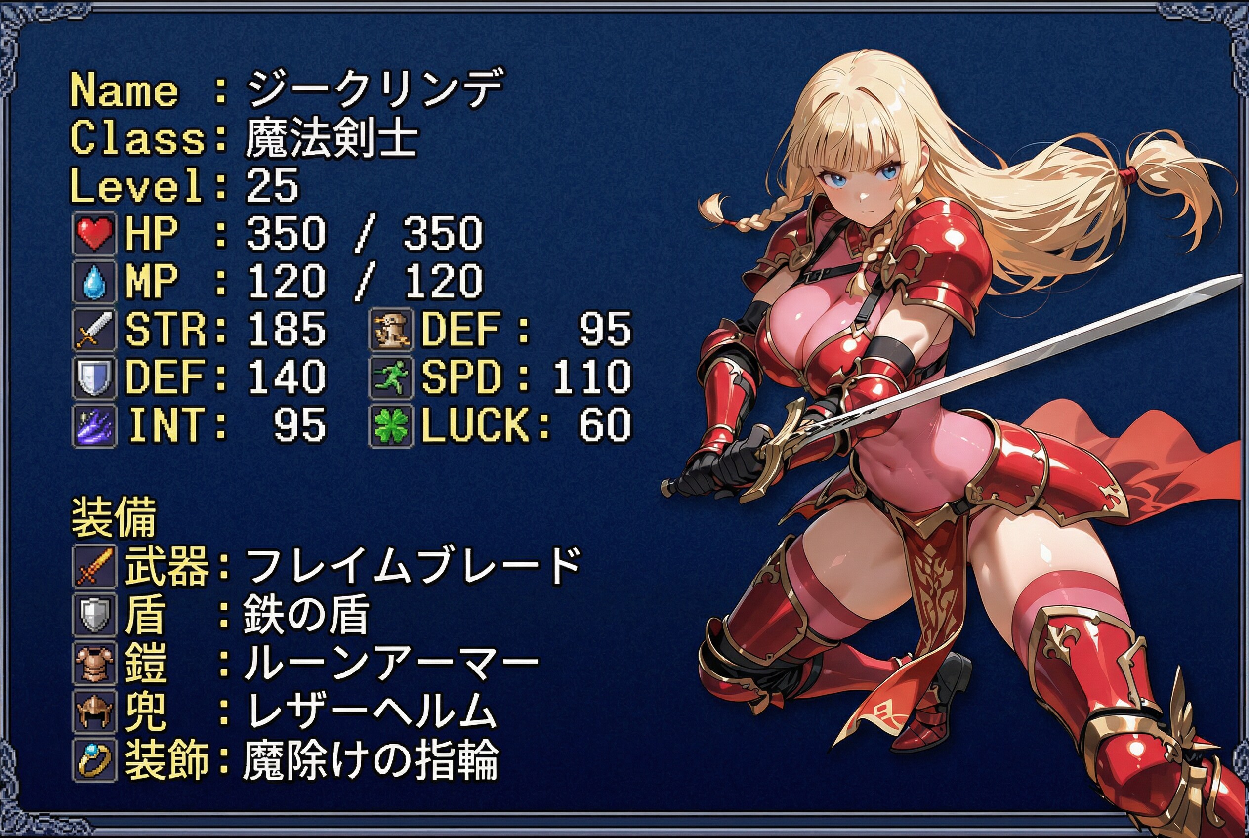 女戦士さん