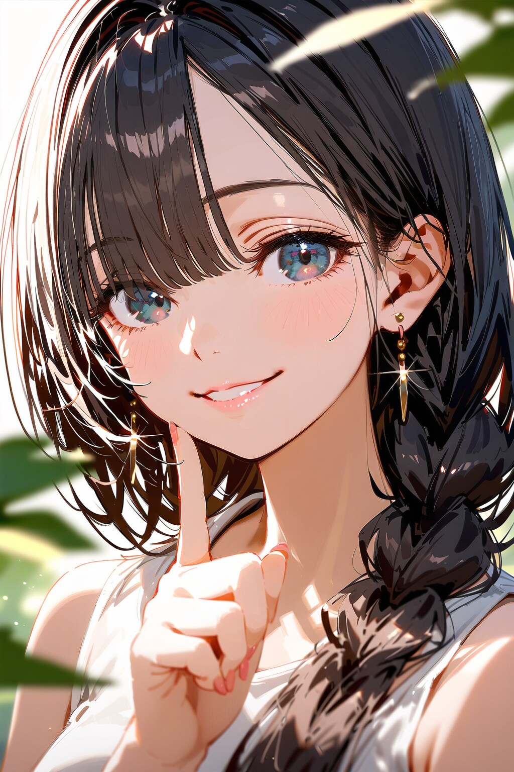 ナイショ・・・ | の人気AIイラスト・グラビア