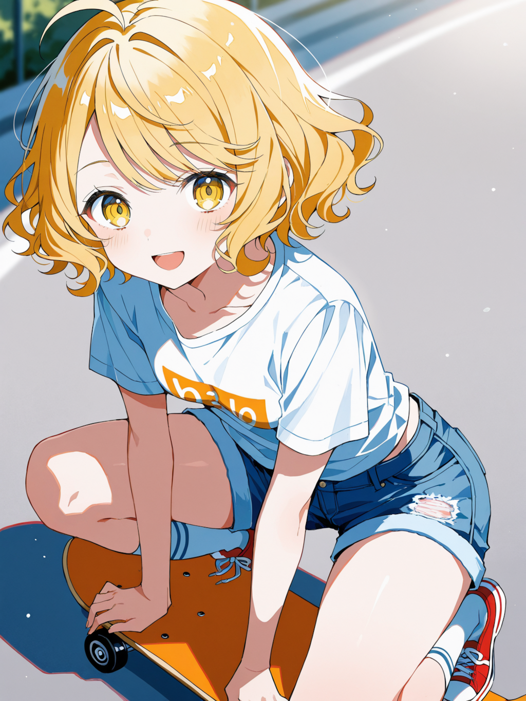 スケボーユイちゃん