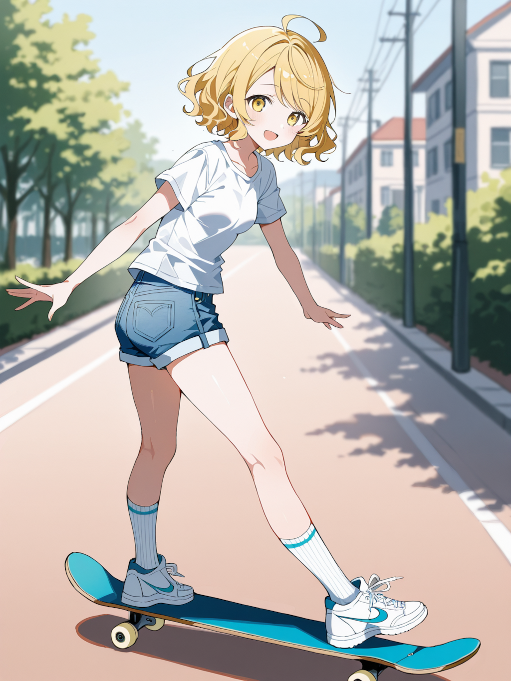 スケボーユイちゃん