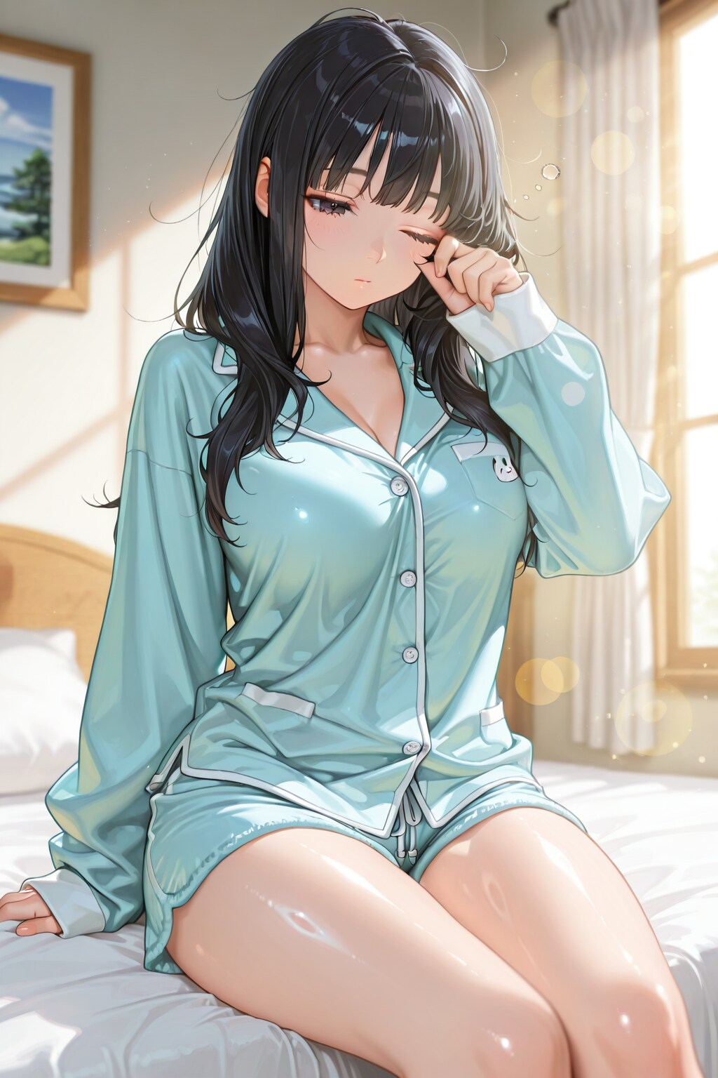 「んに・・・眠い・・・」