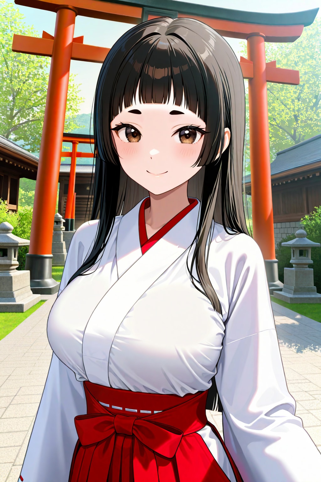 巫女みこお姫ちん