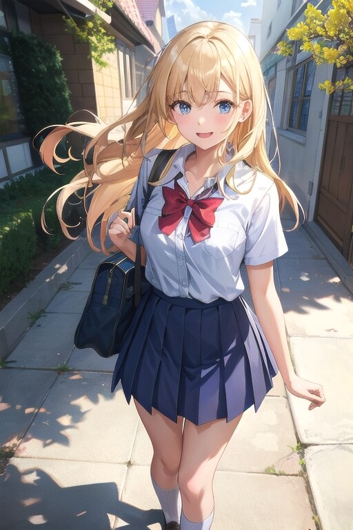 下校中 | の人気AIイラスト・グラビア