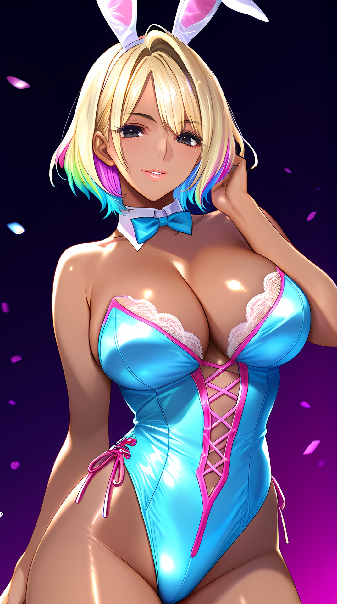 褐色バニーガール21