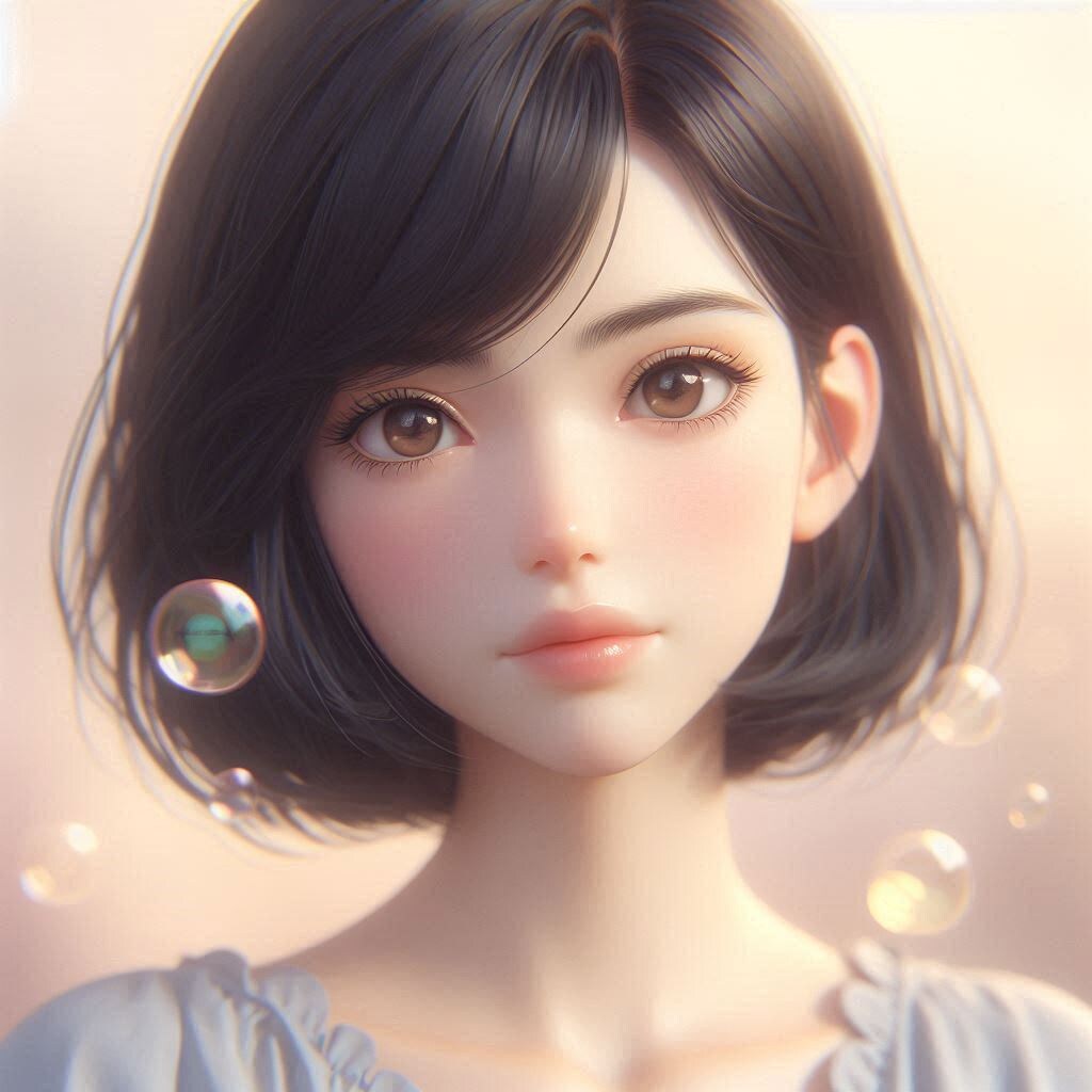 ３シャボン玉 | の人気AIイラスト・グラビア