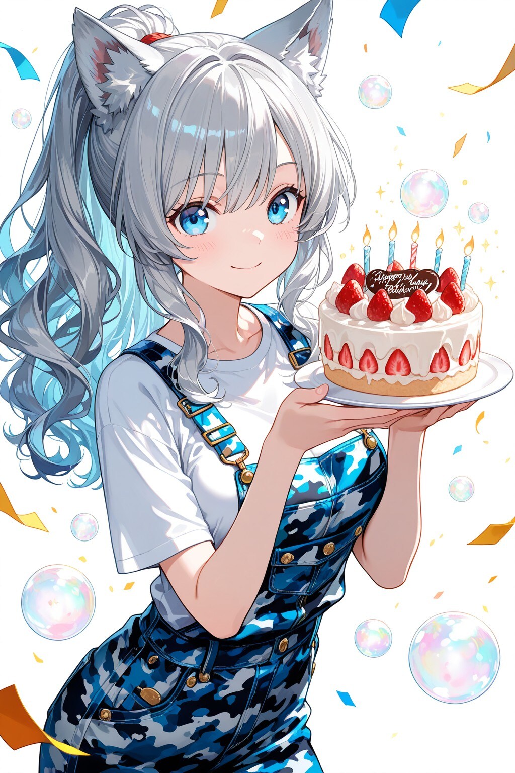 【🎊誕生祝い🎊】カモフラウルフちゃん