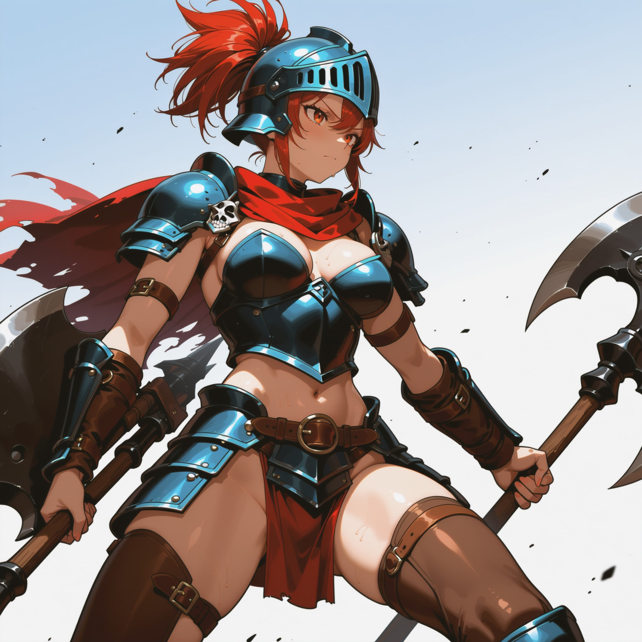 女戦士は！肉体美だ！