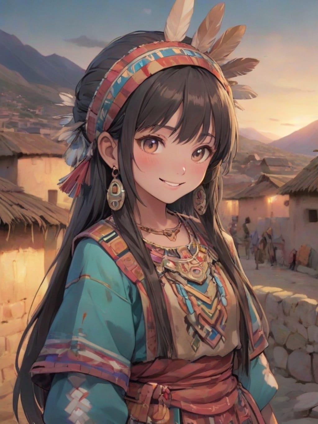 異世界インカの娘