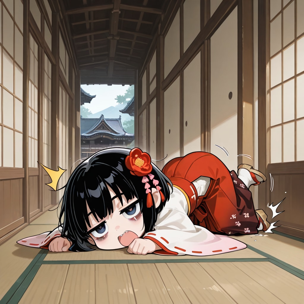 にいちゃん、あるきにくいよぅ…