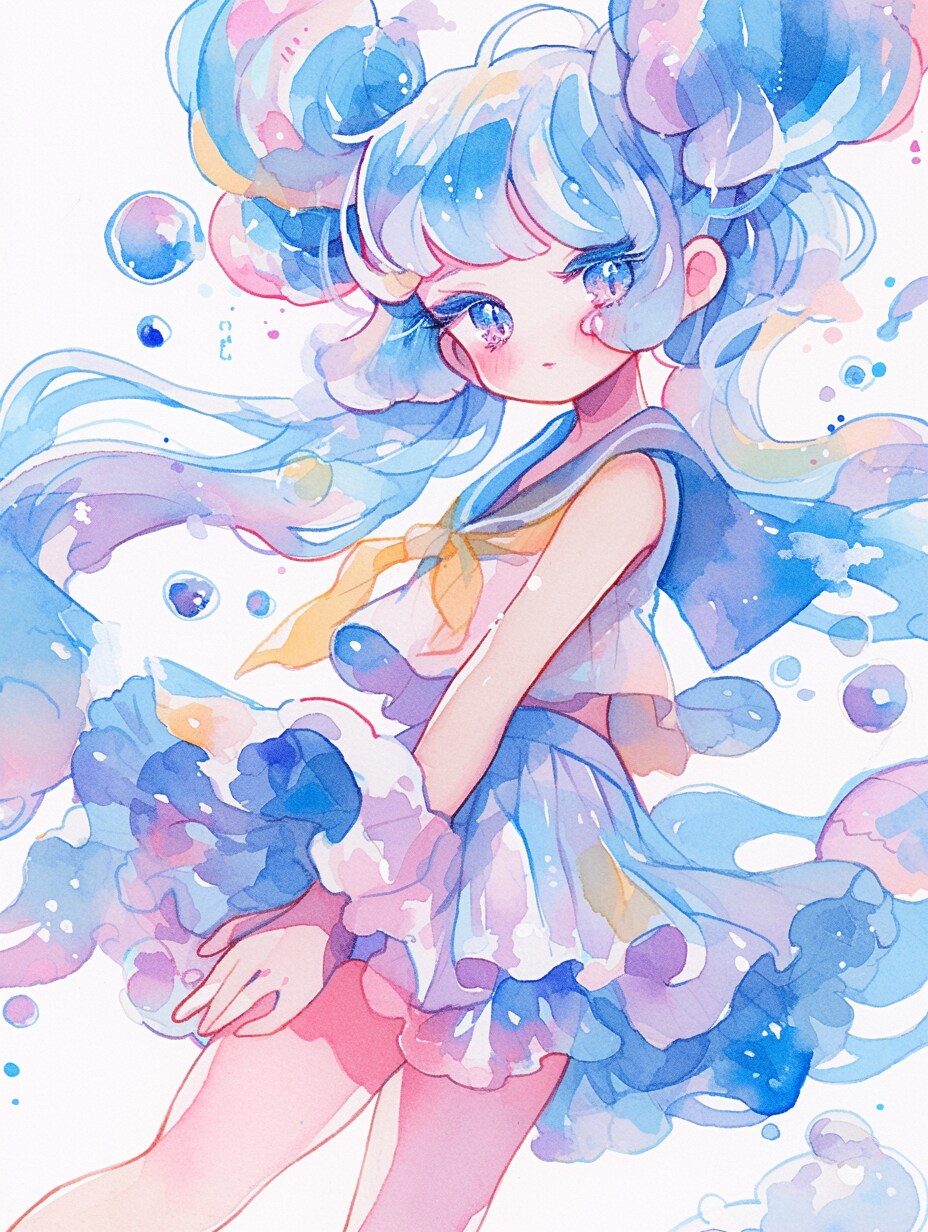 青髪まとめ🔷