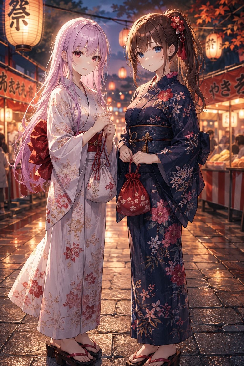 ちかさんとお祭りデート。