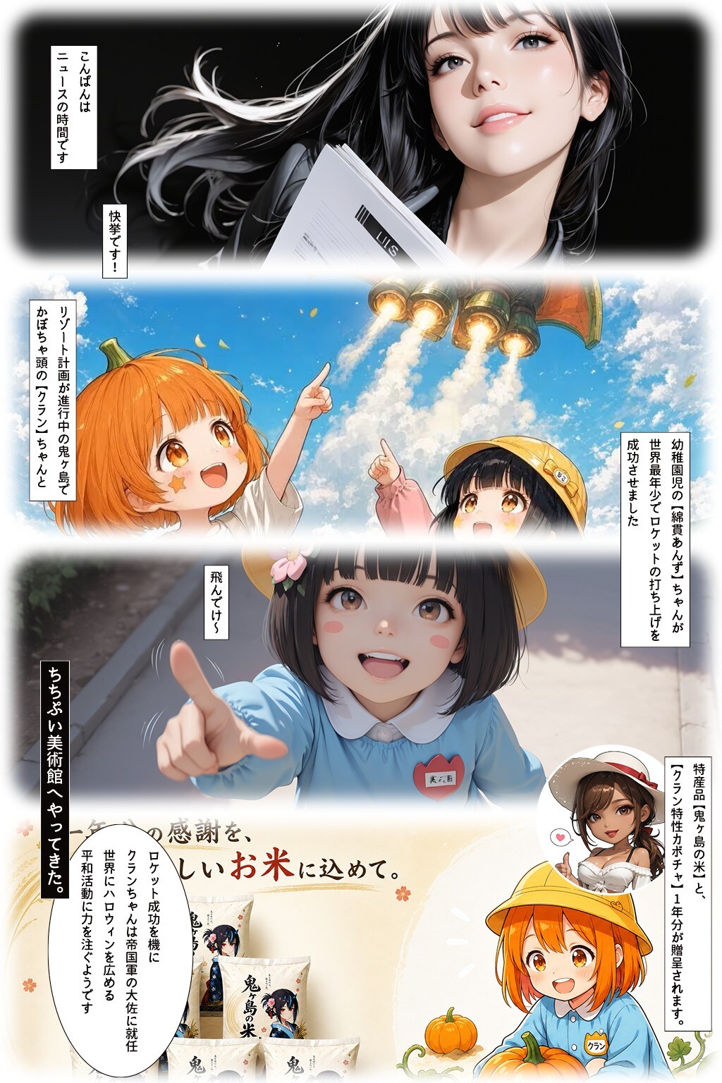 Chi-Chi-Pui Art Museum - Repost「ちちぷい美術館へやってきた。」【「2人の少女が快挙です！」That's a huge W ! 篇】