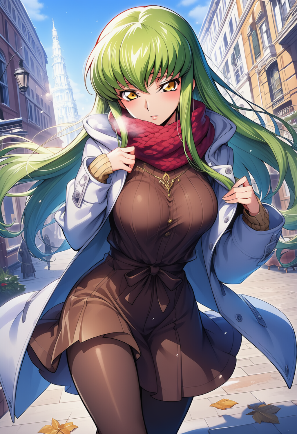 風にほどける想い ― Whispers Unraveled by the Wind