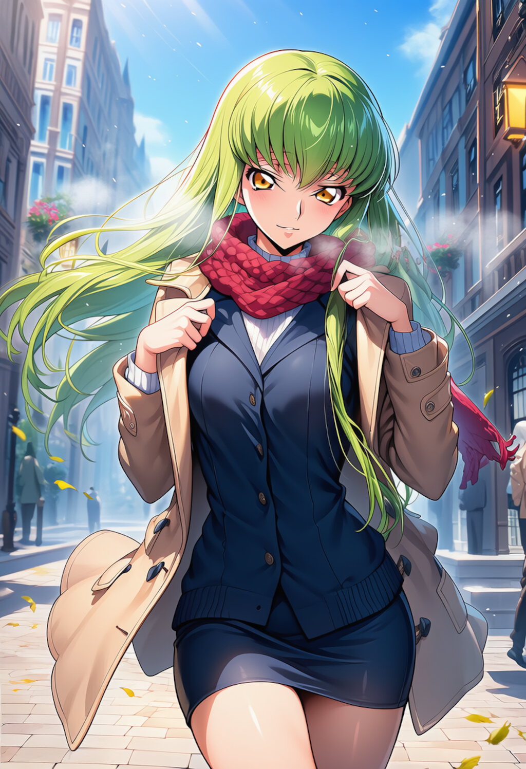 風にほどける想い ― Whispers Unraveled by the Wind