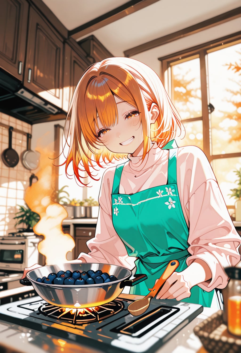 ブルーベリーソース作るぞ