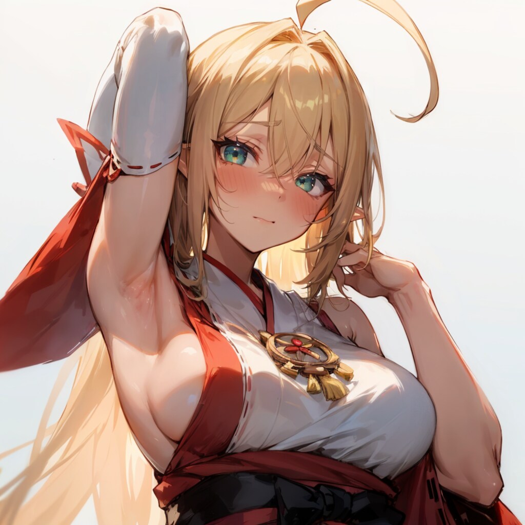 魔物を鎮めるための生贄にされる巫女エルフ