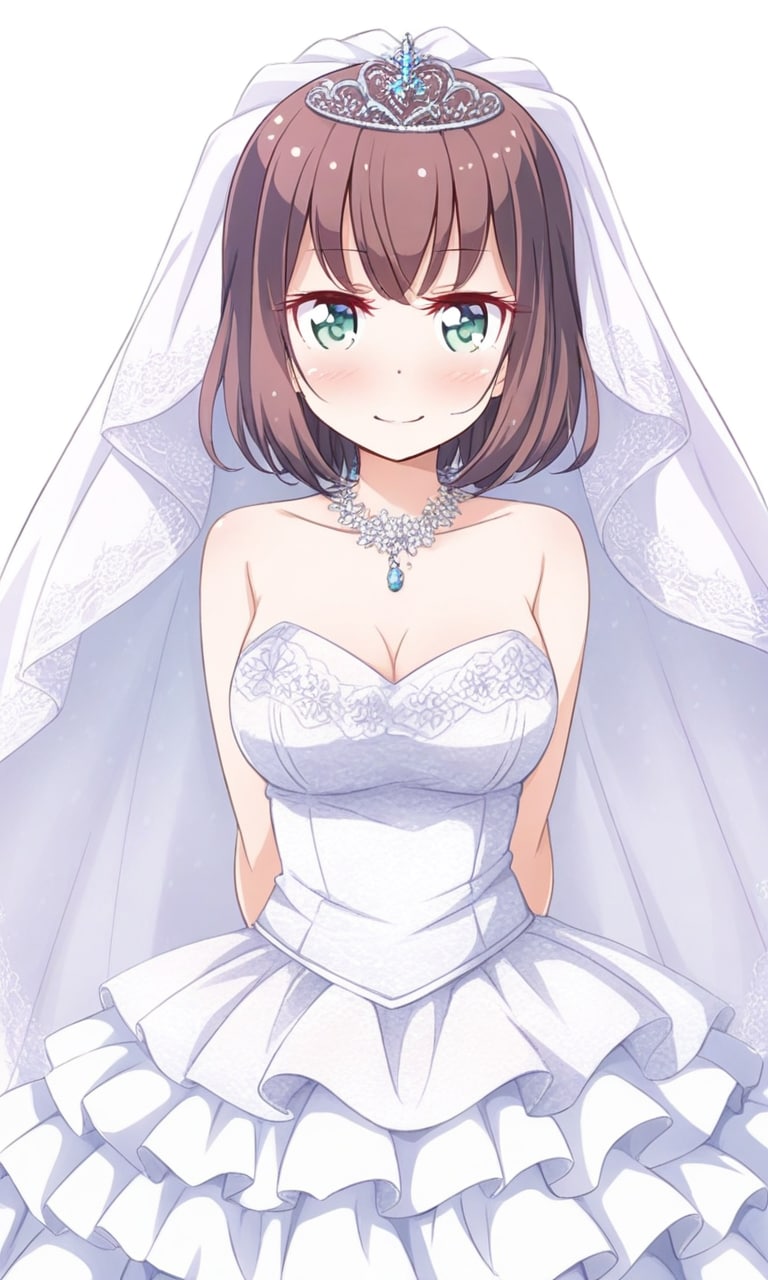 大和麻弥 ウエディングドレス | の人気AIイラスト・グラビア